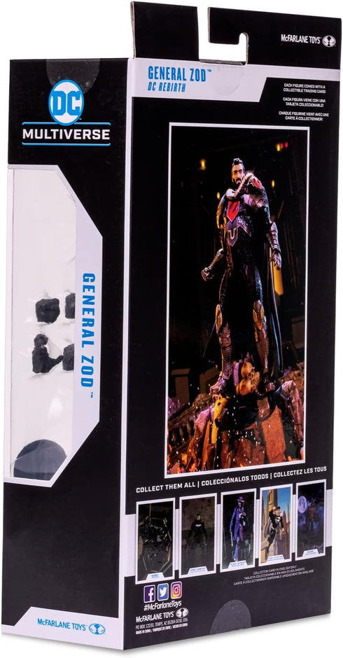 McFarlane Toys - DC Multiverse General Zod 7" Action Figure with Accessories...