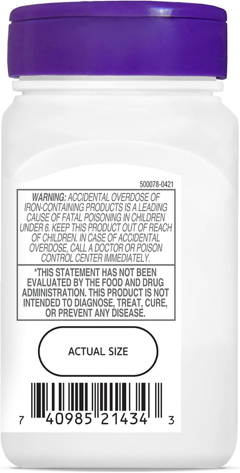 21st Century Hair, Skin and Nails Advanced Formula Caplets, 50 Count...