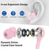 USB Headphone for PC Laptop Magnetic 2.3M Wired Earbuds Computer Headset with Microphone Control Mute Mic Noise Canceling in-Ear Eartips Corded Ea...