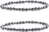 YANCHUN Obsidian Anklet Magnetic Slim Hematite Anklet Magnetic Therapy Ankle Bracelet Obsidian Anklet Anti Swelling Anklet Elastic Relief Anklet M...