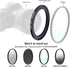 82mm Lens to 86mm Camera Filter Ring,Compatible with All 82mm Camera Lens & 86mm UV,ND,CPL Lens Hood Accessories,Made of CNC Machined Aluminum(82-...
