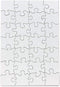 Hygloss Puzzles DIY Party Invite - Blank Puzzle for Decorating - Art Activity - Use as Party Favors - White, Sturdy – 5.5 x 8 Inches, 28 Pieces - ...