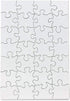 Hygloss Puzzles DIY Party Invite - Blank Puzzle for Decorating - Art Activity - Use as Party Favors - White, Sturdy – 5.5 x 8 Inches, 28 Pieces - ...