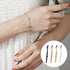 DICOSMETIC 4Pcs 4 Colors Bracelet Helper Tool Plastic Hand Bracelet Helpers Watch Clasp Helper Buddy Jewelry Helper Jewelry Wearing Tool for Watch...
