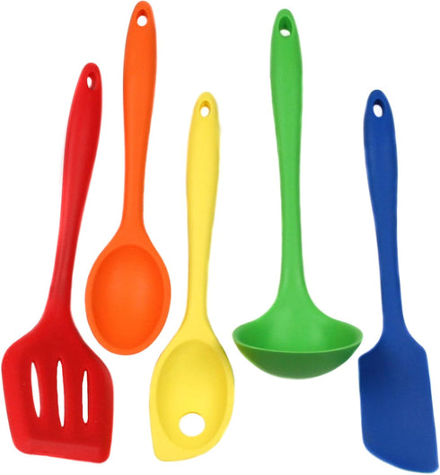 Chef Craft Premium Silicone Basting Spoon, 11 inch, Orange...