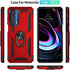 Androgate Compatible with Motorola Moto Edge 2021 Case - Moto Edge 5G UW Case with HD Screen Protectors, Military-Grade Metal Ring Kickstand, 15ft...