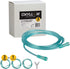 Premium 7 FT Oxygen 3-Count Tubing with Y-Connector| 6-Channel Kink-Resistant Air Flow | High-Visibility Green Tint | Universal End Connectors | M...