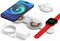 Pocket Size EDC Charge Magnetic 3 in 1 Charging Station for Apple Magsafe Charger, Foldable Max Fast Wireless Charger for iPhone 15/14/13/12 Pro/P...