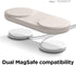 elago 2 in 1 Wireless Charger Stand, Charging Station Designed for MagSafe, Compatible with iPhone 15/14/13/12, AirPods Pro/Pro2 & AirPods 3 – [St...