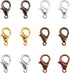 Pandahall 120pcs/box 6 Colors Zinc Alloy Lobster Nickel Free Claw Clasps Making Findings 14x8mm for DIY Jewelry Bracelet Necklace Making...