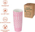 100pcs Baking Paper Cupcake & Muffin Liners - 2.4 Inches, No Baking Pan Needed, Thick & Sturdy, High Temperature & Oil Resistant, Non-stick - Pink...
