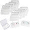 Cenbee 24 Pcs Clear Small Plastic Storage Containers Anti Oxidation Transparent Jewelry Holder for Item Craft,Beads,Pills,Ear Studs,Necklaces,Ring...