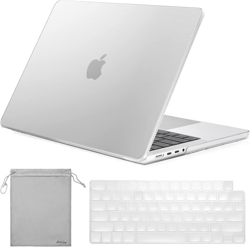ProCase for MacBook Pro 16.2 Inch 2024 (M4 A3403 A3186)/Pro 16 2023 2022 2021 (M3 A2991 /M2 A2780 /M1 A2485) with Touch ID, Slim Hard Shell Case w...
