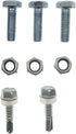 Autu Parts Snowblower Modifies Impeller Kit 1/4" Universal for Modifies 2-Stage Machine Snow Blower Machine...