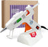 Mini hot glue gun Kit with 30 Glue Sticks, Hot Melt, High Temp for School Crafts DIY Arts and Quick Home Repairs (Orange Glue Gun)...