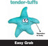 SmartPetLove Tender-Tuffs Easy Grab - Small Squeaky Soft Plush Starfish Dog Toy - Great for Puppies and Adult Dogs...