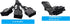 Premium Sleeved 12VHPWR PCI-e 5.0 16Pin (12+4) to Triple 8-Pin GPU Power Extension Cable (F04-303BK)...