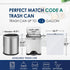 1.2 Gallon 80 Counts Strong Drawstring Trash Bags Garbage Bags by RayPard, Small Plastic Bags, Trash Can Liners for Home Office Kitchen Bathroom B...