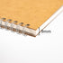 DSTELIN 10 inch x 7.5 inch, 100GSM, Blank Spiral Notebook, 1-Pack, Soft Cover, Sketch book, 100 Pages / 50 Sheets, with writing backboard, (Brown)...