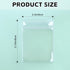 100 Pcs Small Plastic Bags,2.4''X3.1" Clear Plastic Jewelry Zip Bags,Mini Plastic Bags with Resealable Lock Seal Zipper,Small Ziplock Bags for Jew...
