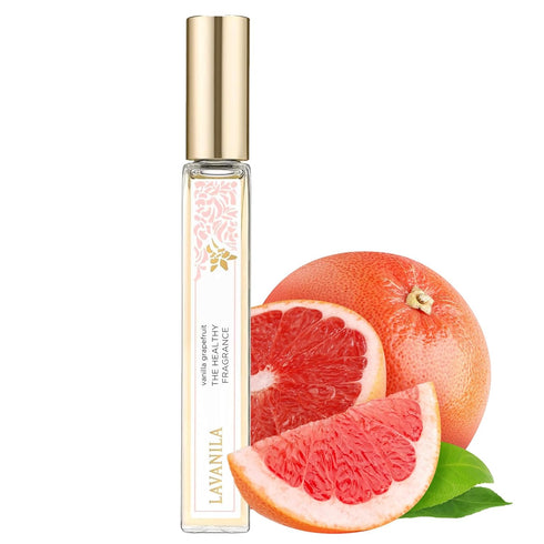 Lavanila Vanilla Grapefruit Perfume for Women, 0.34 oz Roller - Citrus, Warm Cedarwood & Soft Vanilla, The Healthy Fragrance, Clean and Natural...