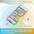 Baby Toy Phone for 12 to 36 Months Touch and Music Phone, Educational Toys & Gifts for Baby Kids Children, Play to Learn USB Recharable with 8 Fun...