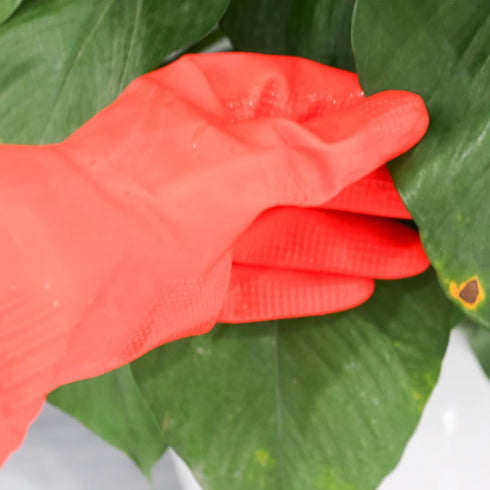2 Pair, Extra-long 17.5" Latex Gloves, Chemical Resistant Gloves Reusable, Waterproof Gloves, Long Latex Gloves, Latex Gloves for Women And Men...