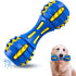 AUSCAT Dog Squeaky Toys for Aggressive Chewers, Almost Indestructible Squeaky Toys for Dogs, Teething Chew Toys for Large Medium Breed, Durable Ru...