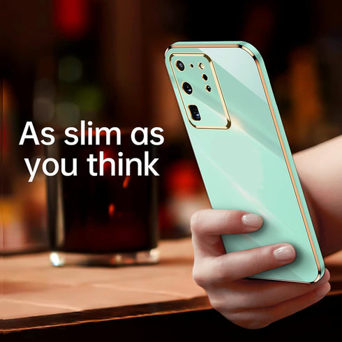 Galaxy S20 ULTRA Case, Designed for Electroplated Samsung Galaxy S20 ULTRA 4G/5G Phone Case, Case Soft TPU Protective Shockproof Flexible Samsung ...