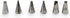 Fox Run Icing Syringe Decorating Set, Metallic, 7-Piece, 2.25 x 3 x 8 inches...