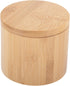 Bamboo Salt Cellar 6oz Salt & Spice Box With Swivel Cover (Style A)...
