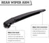 Rear Wiper Arm Blade Nut Set Replacement for Nissan Pathfinder 2013-2019 Rogue 2014-2020,select,Sport,Rear Wiper Cover Accessories Assembly,Wiper ...