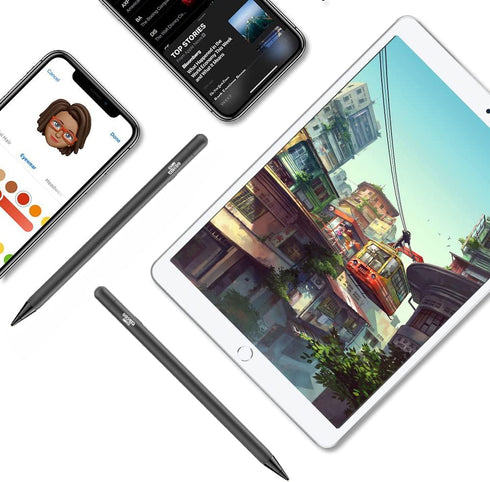 Stylus for iPad,Stylus for iPhone, Rechargeable Stylus Pen,1.4mm Fine Tip for Drawing and Writing, Compatible iPad Pro/iPhone and iPad/iPad Mini/i...