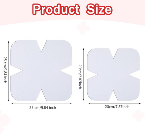 Tudomro Cozy Pre Cut Batting Microwave Quilt Batting Fabric Batting for Quilting Bowl Cozy Pattern Template Bowl Wrap Cut on Fold Template for Sew...