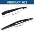 Rear Windshield Wipers Blade Arm Set for Acura MDX 2014-2020, Honda CRV CR-V 2007-2011, Back Glass Wiper Arm Blade Replacements All Seasons Fit, R...