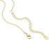 PAVOI 14K Gold Plated Station Necklace | Simulated Diamond BTY Necklace | Womens CZ Chain Necklace | Layering Necklaces...