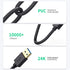 USB Extension Cable 25 ft, VCZHS USB 3.0 Extension Cable - USB Male to Female USB Extension Cord for USB Flash Drive, Card Reader, Keyboard,Mouse,...