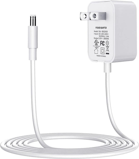 Power Cord Replacement for Graco DuetSoothe, Simple Sway Swing, Glider LX, DuoGlider, Sweetpeace, 5V Baby Swing Charger White...