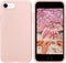 IceSword iPhone SE 3 Case 2022 - Silicone Sand Pink, Liquid Gel Rubber Cover, Drop Protection 4.7" iPhone SE 3...