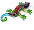 ZOOCRAFT Glass Blue Gecko Figurine Miniature Hand Blown Lampwork Lizard Statue Gift Decor, 2.0 x 3.6 x 0.7 inches...