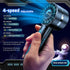 Portable High Speed Mini Handheld Fan, USB Rechargeable Neck Personal Mini Fan(7000 RPM high speed motor,Lasts 4-16 Hours) 4-speed powerful Wind F...