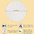 Air Fryer Liners - 7" 8.5" 9"10" Parchment Paper Bamboo Steamer liners Perforated Anti-stick Waterproof 100% Pure Raw Wood Pulp by EBIGIC...
