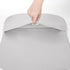 TILLYOU Baby Bassinet Sheets Cotton 2 Pack, 31.5"x18" Breathable Bassinet Mattress Protector, Soft Cradle Bassinet Crib Sheets, Gray...
