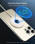 15W Magnetic Wireless Charger with LED Power Display, Magnetic Charger, for iPhone 15/15 Plus/15 Pro/15 Pro Max/14/13/12 Series, Airpods 2/3/pro/p...