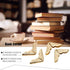 50pcs Scrapbooking Photo Mounting Corners Book Albums Menus Notebook Folder File Corner Protectors(C086 Brass)...