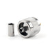 Areyourshop 10Pcs Connector UHF Male PL259 Plug Crimp RG58 RG142 LMR195 Cable Straight...