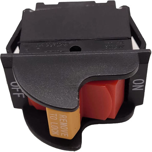 HAKATOP SW7B On-Off Toggle Switch 2 Prong for Delta, Aftermarket Replaces Parts Ryobi Table Saws Drill Press Delta 489105-00 46023 Switch...