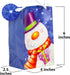 Iconikal 20-Pack Christmas Gift Bags, Small 4x6x2.5-Inch, Snowman Santa Reindeer, Ribbon Handles...