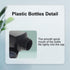 Heyiarbeit 5pcs Plastic Lab Chemical Reagent Bottle 1000ml/34oz Wide Mouth Sample Sealing Liquid Storage Container Black Cap...