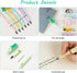 Forever Pencil,6PCS Everlasting Pencil with Extra 6 Removable Cartoon Decorations 6 Replaceable Nibs Reusable Inkless Pencils Magic Pencil Set for...